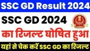 SSC GD Result 2024: एसएससी जीडी का रिजल्ट घोषित हुआ, यहां से चेक करें रिजल्ट